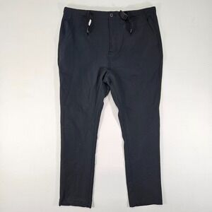 GoodFellow‎ men's Taper Conico Performance Pants Black 34x30 NEW